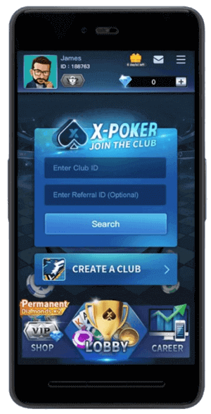 x-poker create_your_club
